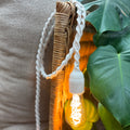 Lampe en macramé