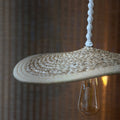 Luminaire en macramé
