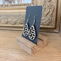 Boucles d’oreilles en frêne