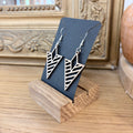 Boucles d’oreilles en frêne