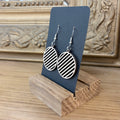 Boucles d’oreilles en frêne