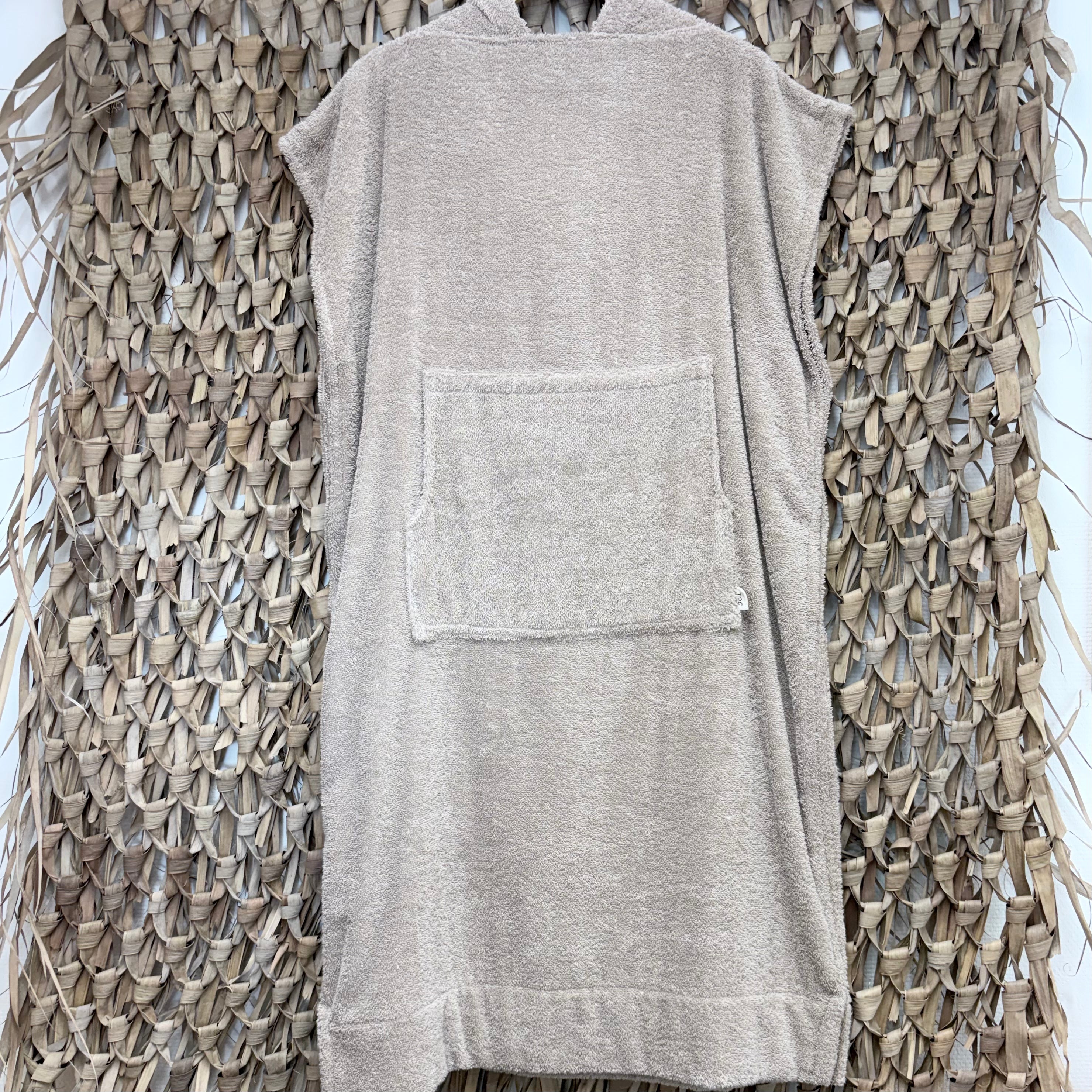 Poncho en éponge